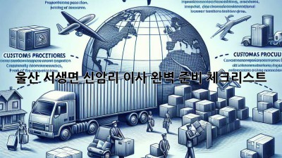 울산 서생면 신암리 이사, 완벽 준비 체크리스트!